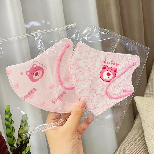 3D Cartoon Winnie the Pooh Independently Packaged Fashionable Strawberry Bear Adults and Children Cute Wholesale