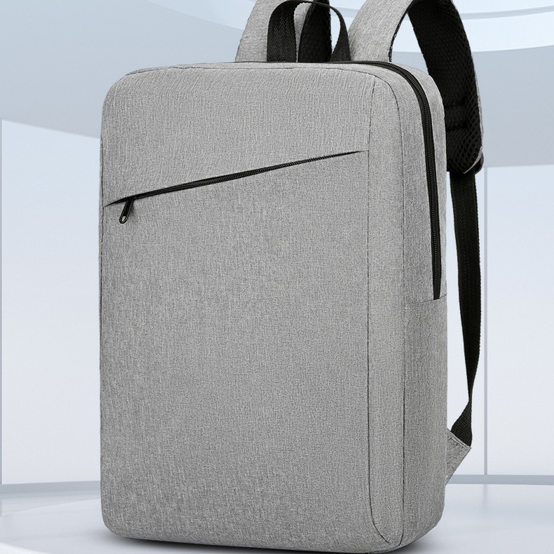 Men's Business Backpack Printed Logo Promotional Gift Backpack Large Capacity Multifunctional Wear-Resistant Computer Double Backpack
