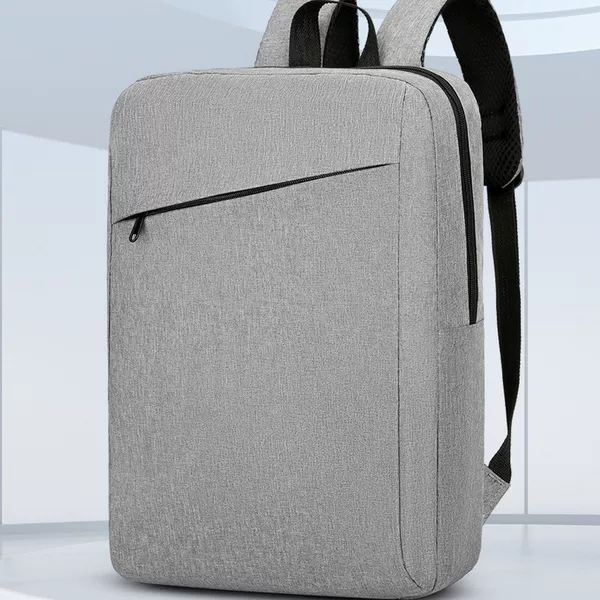 Men's Business Backpack Printed Logo Promotional Gift Backpack Large Capacity Multifunctional Wear-Resistant Computer Double Backpack