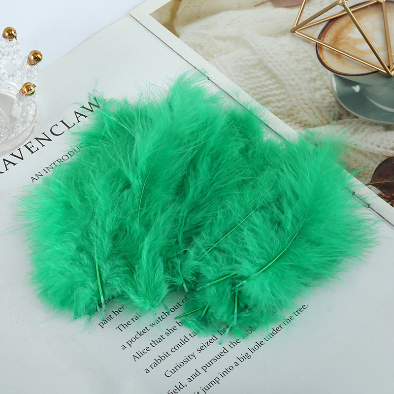 Pelotas de pavo, plumas de terciopelo de cola afilada, plumas de colores, Dreamnet, plumas, plumas, luces de plumas, bolas de olas, plumas, venta al por mayor transfronteriza