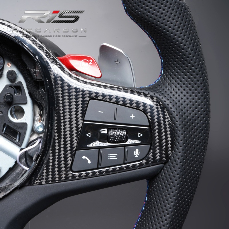 Suitable for Bmw g Carbon Fiber Led Steering Wheel 3 Series 5 Series X3X5G20G30G05G01G22G11G02G06