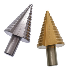 5-35mm pagoda drill multifunctional titanium plated hole opener hand electric drill punching tool wholesale high speed steel step drill bit