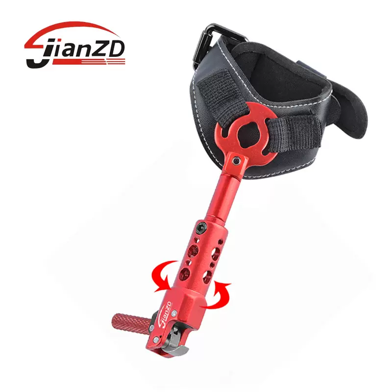 弓箭腕带撒放器 2021款钩式腕撒复合滑轮弓射箭配件撒放器厂家