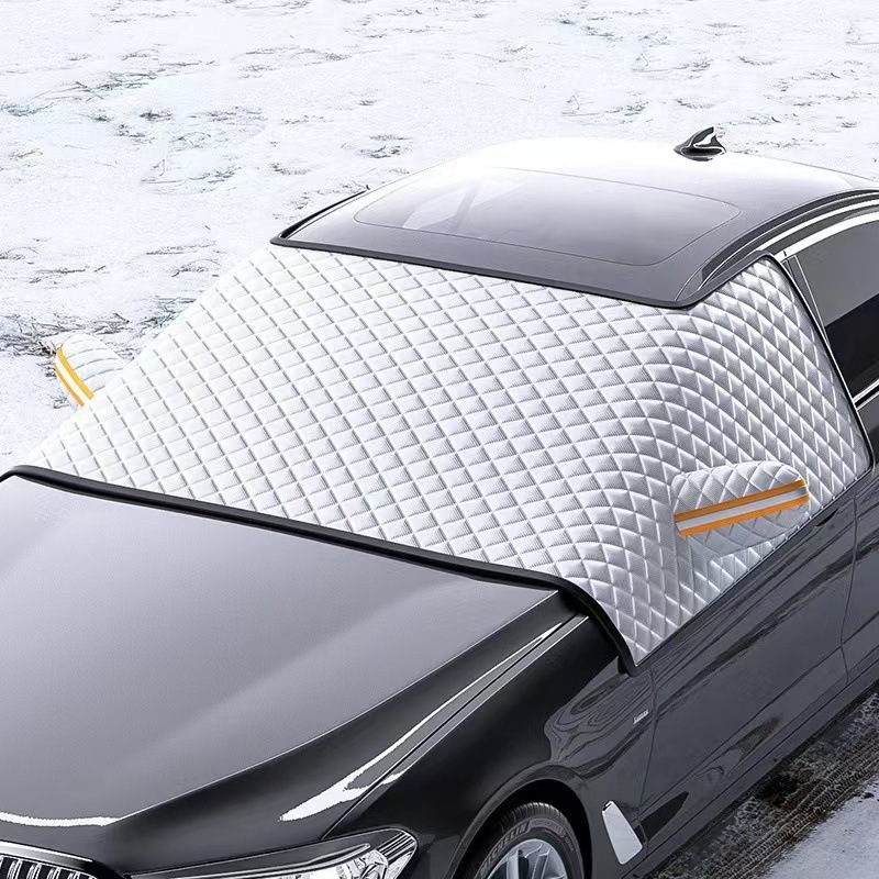 Car snow shield – Qìchē Magnetic Anti-freeze - three-window-thickened-small