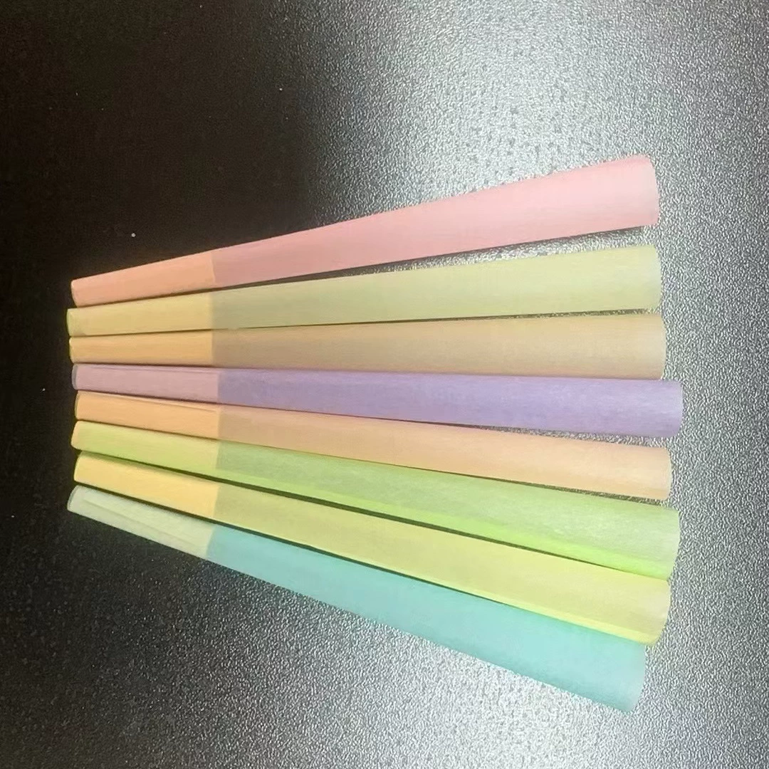 Самодельная бумага из древесной массы, предварительно свернутая бумага kingsize, 100 шт./банка, одноразовая ручная прозрачная бумага для курения, разноцветная партия