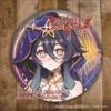 Laila-58mm Silver Onion Double Flash Badge