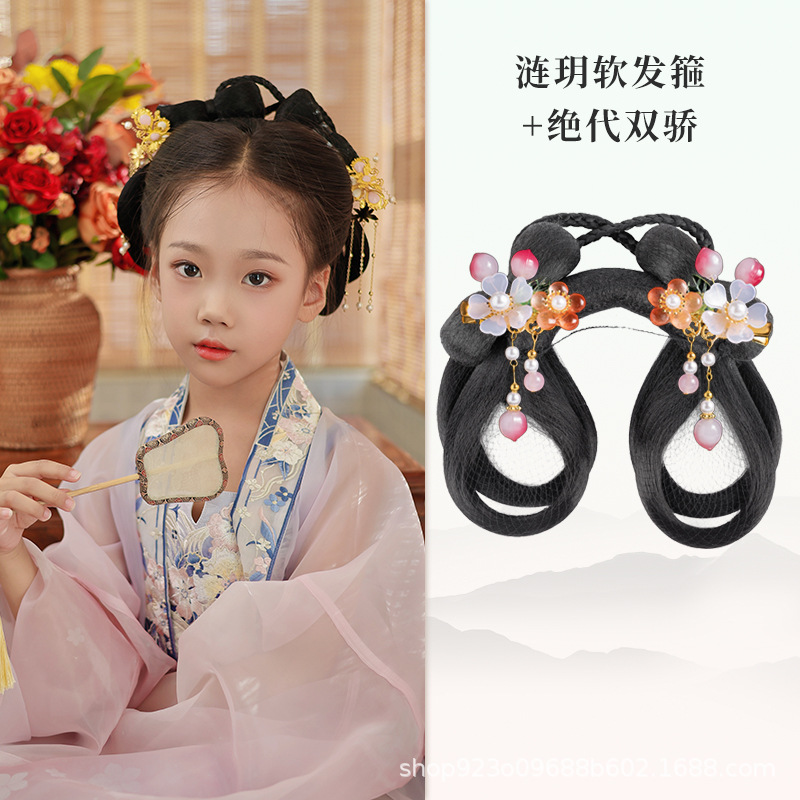 더블 프라이드 헤어 액세서리의 Lianyue 소프트 머리띠 쌍