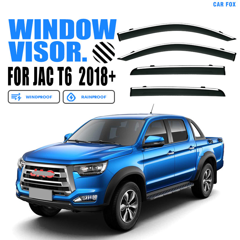 Suitable for Jac Shuailing T8 Pickup Truck Rain and Sun Visor Rain Eyebrow Jac T6 Window Visor