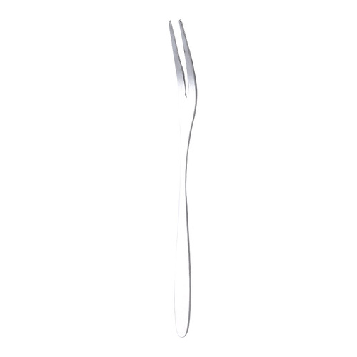 Stainless steel fruit fork, creative dessert fork, cake fork, internet celebrity moon cake knife and fork, thickened fruit fork wholesale