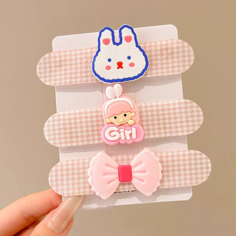 Diadema, tocado para niños, lazo, accesorios para el cabello, cabello roto para bebés, tarjeta de cabello roto, velcro, flequillo para niñas, pegatinas para el cabello, dibujos animados