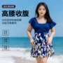 中年印花大码妈妈款游泳衣