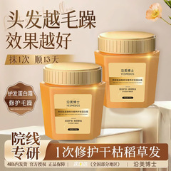 Dr. Yimei ツバメの巣 アミノ酸 エッセンス 贅沢なヘアケア プロテイン ヘアマスク 保湿、滑らか、縮れを改善するコンディショナー