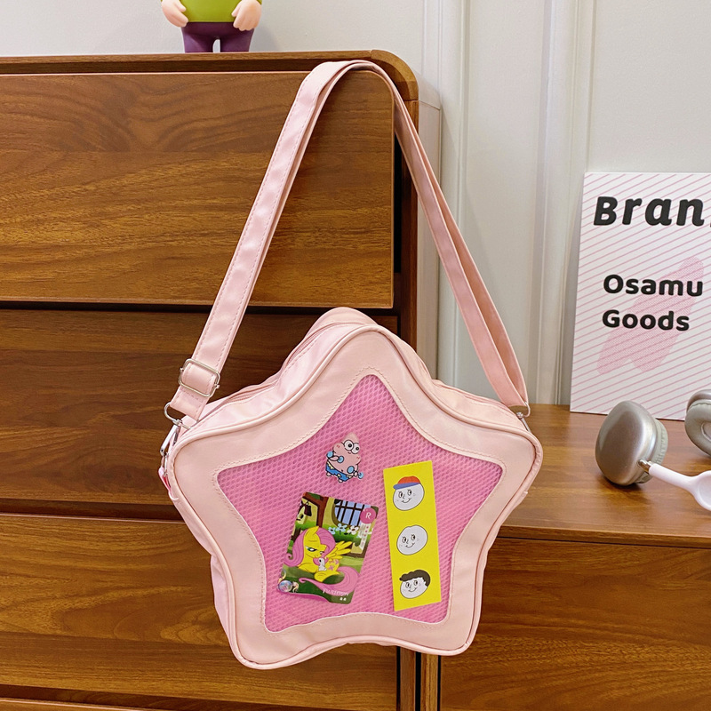 High-value 2025 new large-capacity shoulder bag transparent pain bag with binding plate mobile phone bag fresh and sweet messenger bag High-value 2025 new large-capacity shoulder bag transparent pain bag with binding plate mobile phone bag fresh and sweet messenger bag