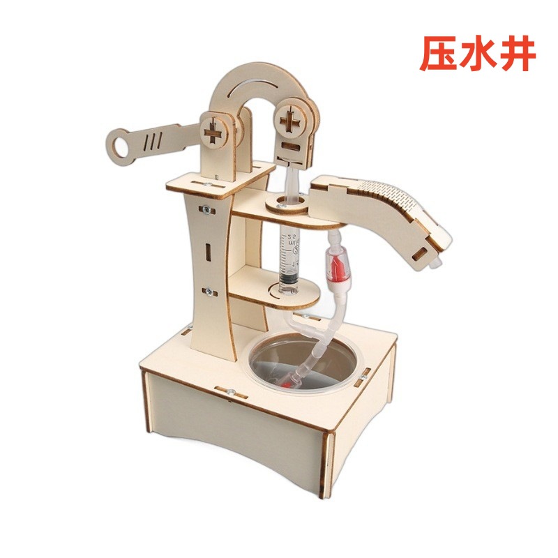 国境を越えて人気の科学教育知育玩具、木製花の手作りDIY小物製作キット、子供向け模型玩具材料パック