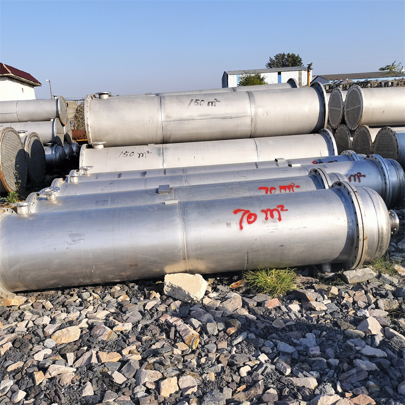 转让二手冷凝器  列管式真空换热设备  化工常压式换热设备