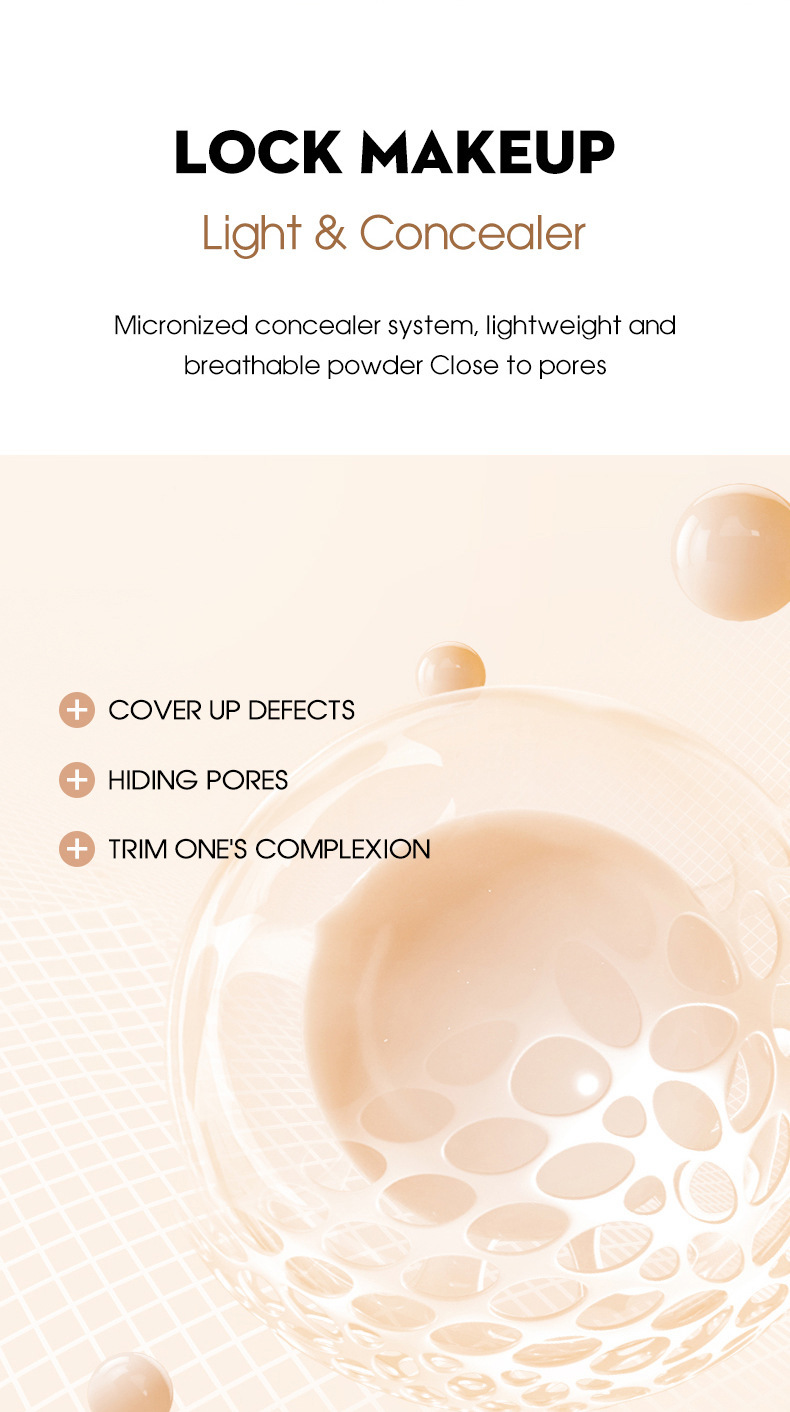 Silky Contouring Concealer Liquid Foundation For Face Repair_voghion.com