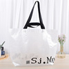 pp weave reticule wholesale Film advertisement printing Shopping packing Gift Bags waterproof Snakeskin plastic bag Formulate