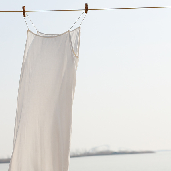 Summer base long slip dress