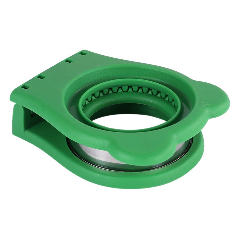 Sándwich redondo molde de corte protector de mano herramienta para hornear de acero inoxidable Pastel de galletas tostadas sándwich de bolsillo molde de pan image 1