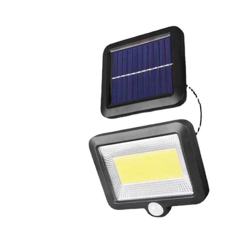 Separación solar 56led lámpara de pared de inducción 120COB lámpara de jardín interior y exterior lámpara de garaje venta directa de fábrica