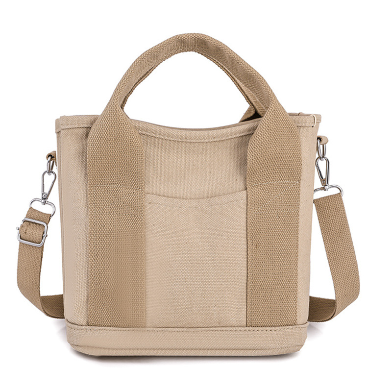 Original con estilo tridimensional bolso de lona bolsa de mensajero simple todo fósforo hombro Portátil Bolsa de almuerzo bolsa de Almuerzo