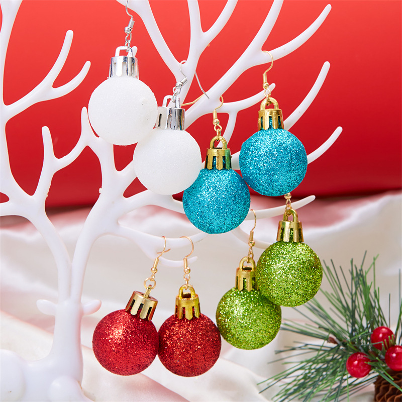 11g Weight Christmas Festival Women's Gender Cute Style Cute Drop Earrings 15