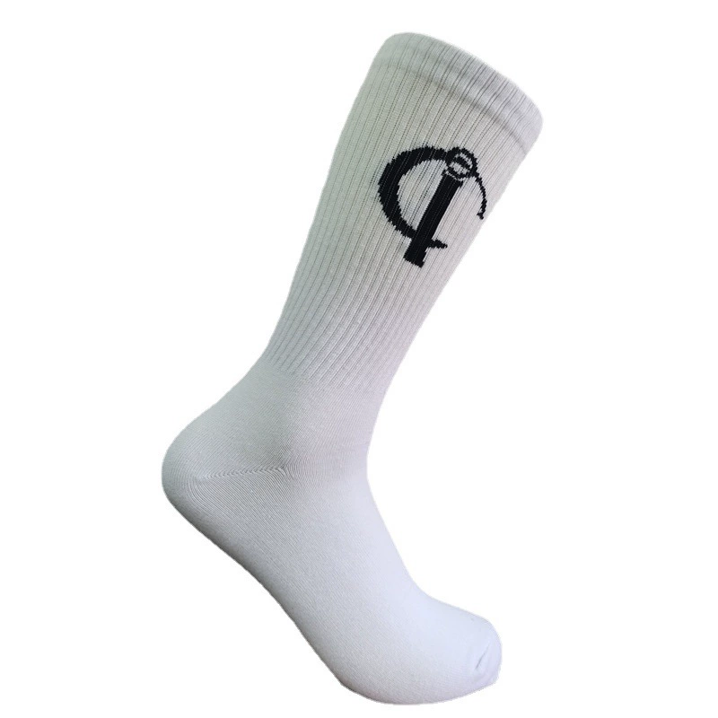 Amazon взрывы в трубе жаккардовые носки Молодежные мужские носки в трубе европейские и американские модные футбольные носки в стиле хип-хоп