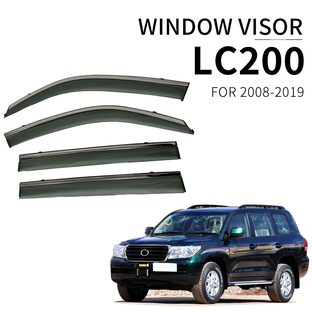 Window Visor for Toyota Land Cruiser 03-25 LC100 200 300 Series