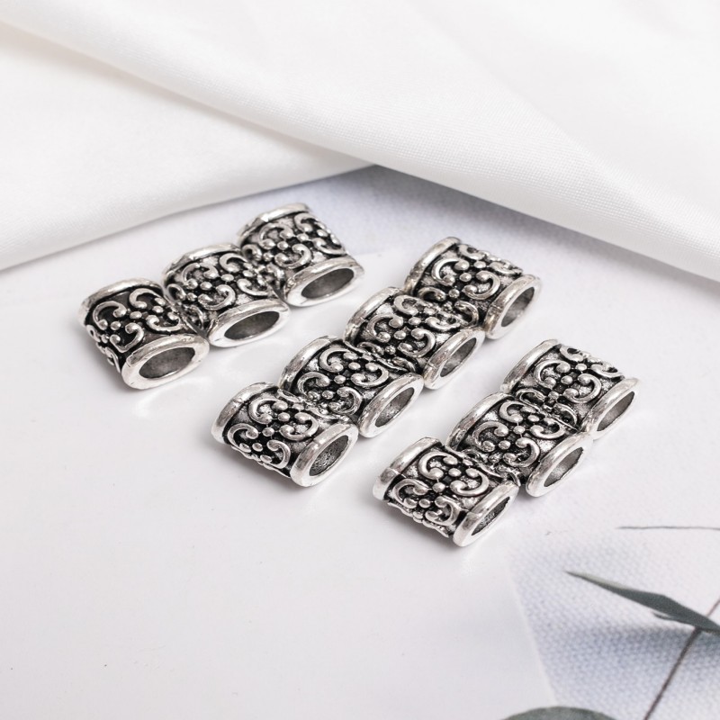 Joyería trenza sucia accesorios decorativos anillo de pelo de metal sucio trenza anillo de pelo hebilla trenza oculta trenza sucia accesorios trenzados para el cabello para las mujeres