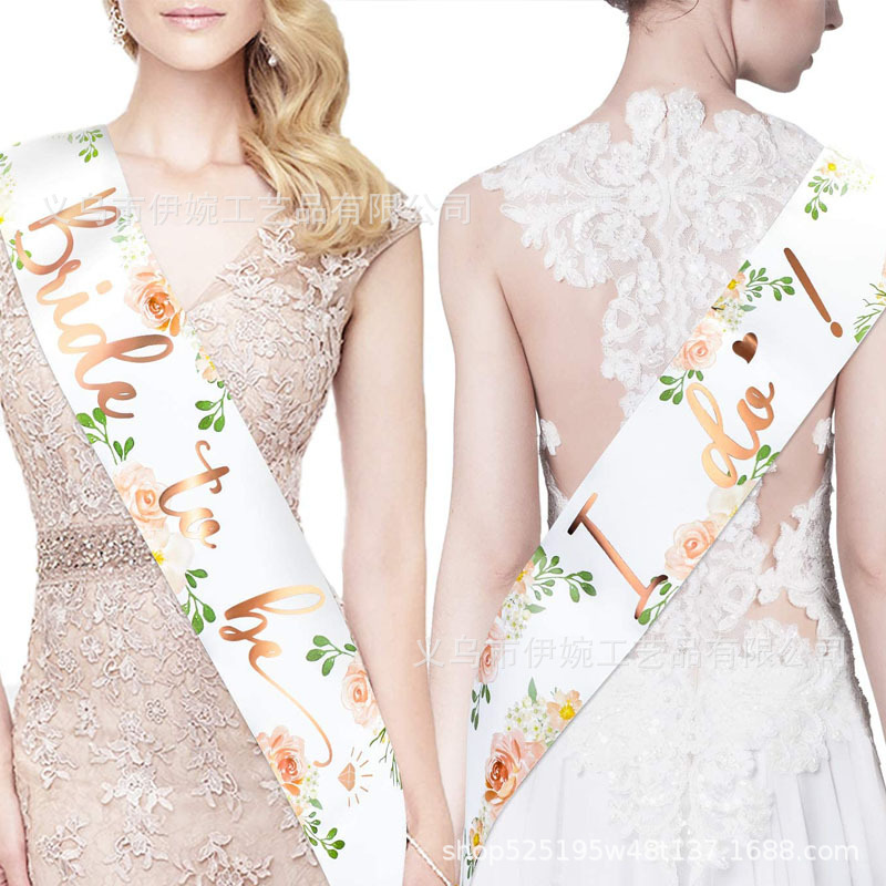 Suministro directo de fábrica de la venta caliente sola novia fiesta para ser nupcial etiqueta cinturón ido transferencia de calor de doble cara correa para el hombro