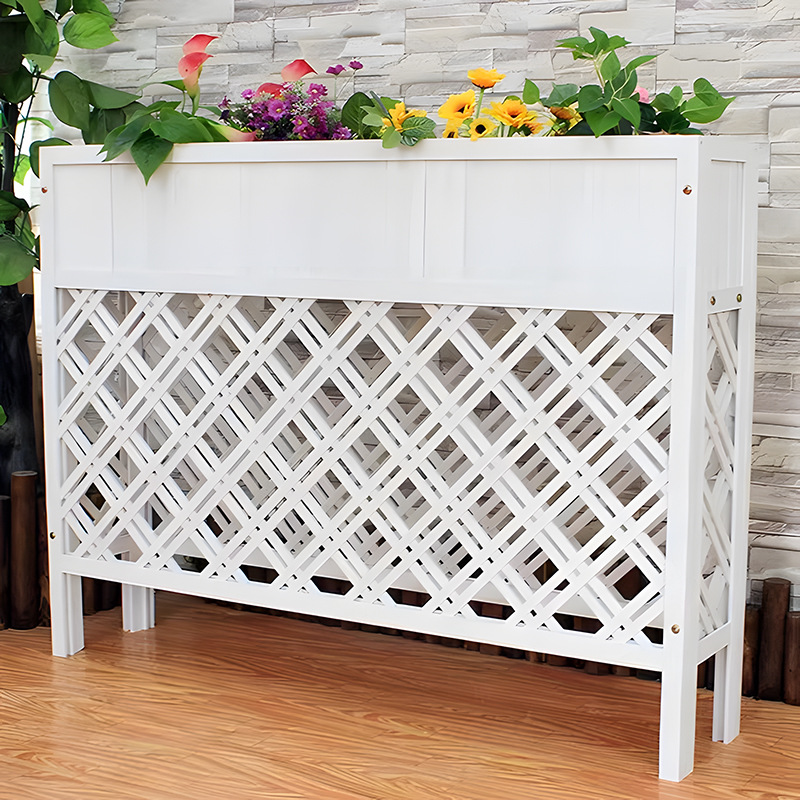 Office Screen Partition Flower Stand Restaurant Partition Fence Wooden Fence Catering Interior Decoration Balcony Storage Rack