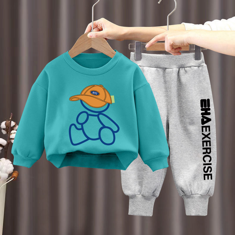 Jungen Handsom Frühling Herbst Neue kinder Koreanische Edition Sweatshirt in Kinder Sport und Freizeit Lose Zwei_voghion.com