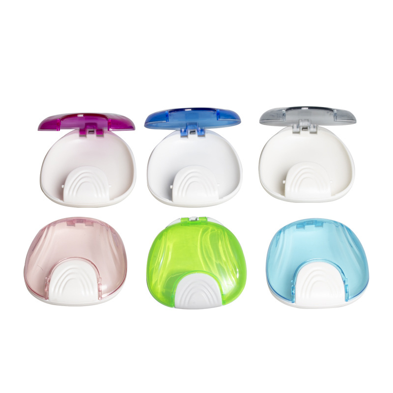 Invisible ortodoncia tirantes caja soporte llevar dientes mordedor caja de almacenamiento corrección transparente Belleza Oculta portátil