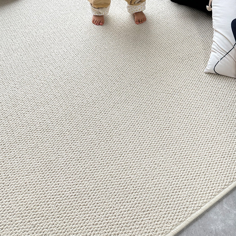 Imitation Sisal Off-White Carpet Balcony Floor Mat Photo Live Broadcast Room Internet Celebrity Living Room Bedroom Home Full Bedside Wholesale Imitation Sisal Off-White Carpet Balcony Floor Mat Photo Live Broadcast Room Internet Celebrity Living Room Bedroom Home Full Bedside Wholesale