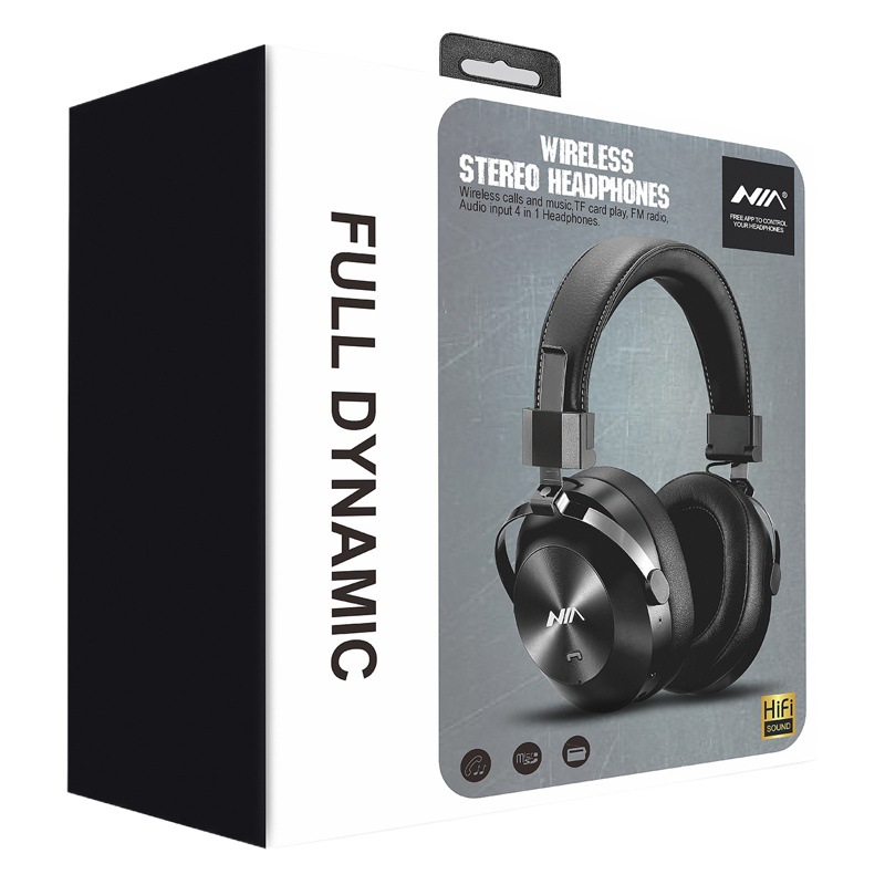 Auriculares enchufables de la tarjeta de radio de Bluetooth del auricular de Las auriculares de NIA X9 cuatro adentro