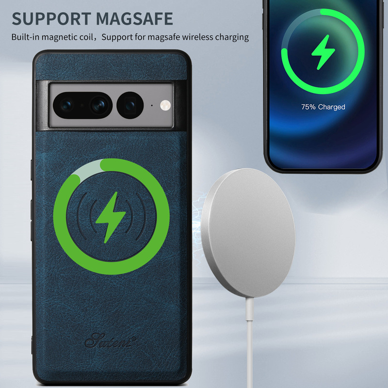 Suitable for Google11Proxl Mobile Phone Case, Magsafe Wireless Charging and Magnetic Suction Iphone17Pro Protective Leather Case Suitable for Google11Proxl Mobile Phone Case, Magsafe Wireless Charging and Magnetic Suction Iphone17Pro Protective Leather Case