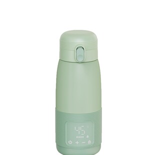 Wireless portable milk conditioner constant temperature cup hot water bottle baby warm milk foam milk outside the door milk artifact