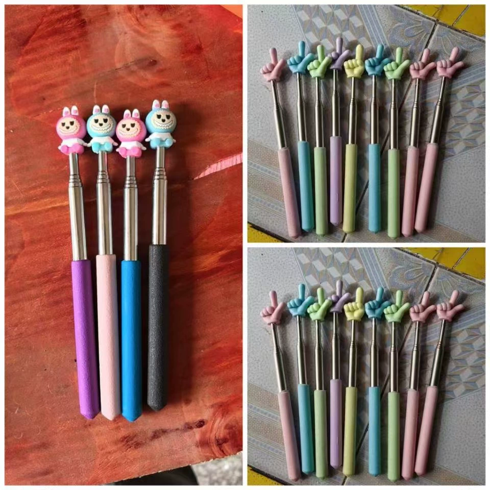 Children's reading stick finger reading stick finger stick teaching stick telescopic rod teacher special home teaching learning finger