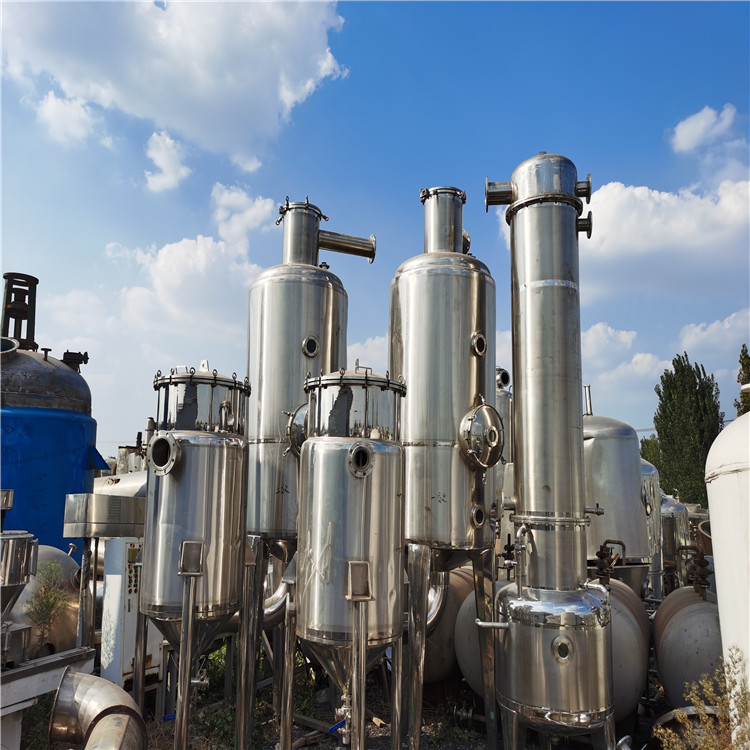 纪元常年回收二手蒸发器 纪元回收整厂蒸发器设备 回收果汁蒸发器