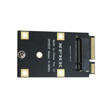 MINI PCIE to NVMe M.2 NGFF SSD转mini pcie无线网卡接口转接卡