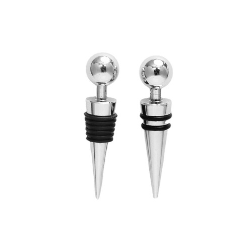Manufacturer 6mm round head metal wine stopper red wine preservation sealing red wine stopper steel ball zinc alloy wine bottle stopper wholesale