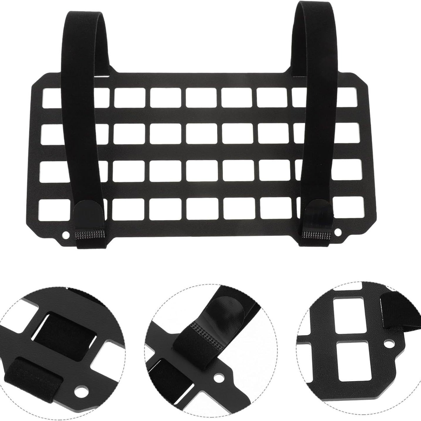 Sun Visor Tactical Hanging Board, Sunshade Board, Off-Road Vehicle Multifunctional Molle Storage Board, Interior Modification Hanging Accessories