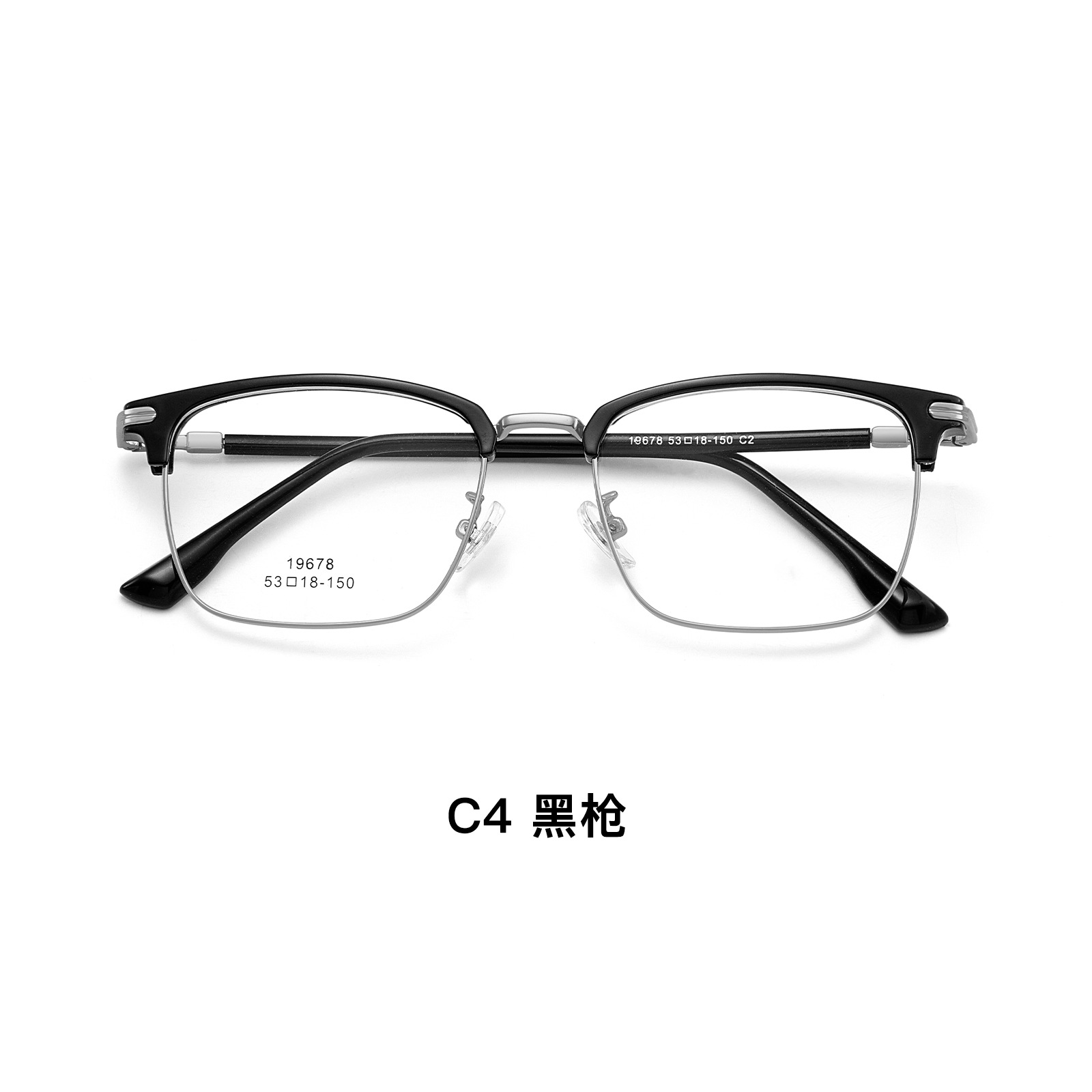 Sven temperamento masculino cejas marco de gafas de aleación TR, gafas en relieve, gafas no sujetas a la cara con miopía Danyang al por mayor