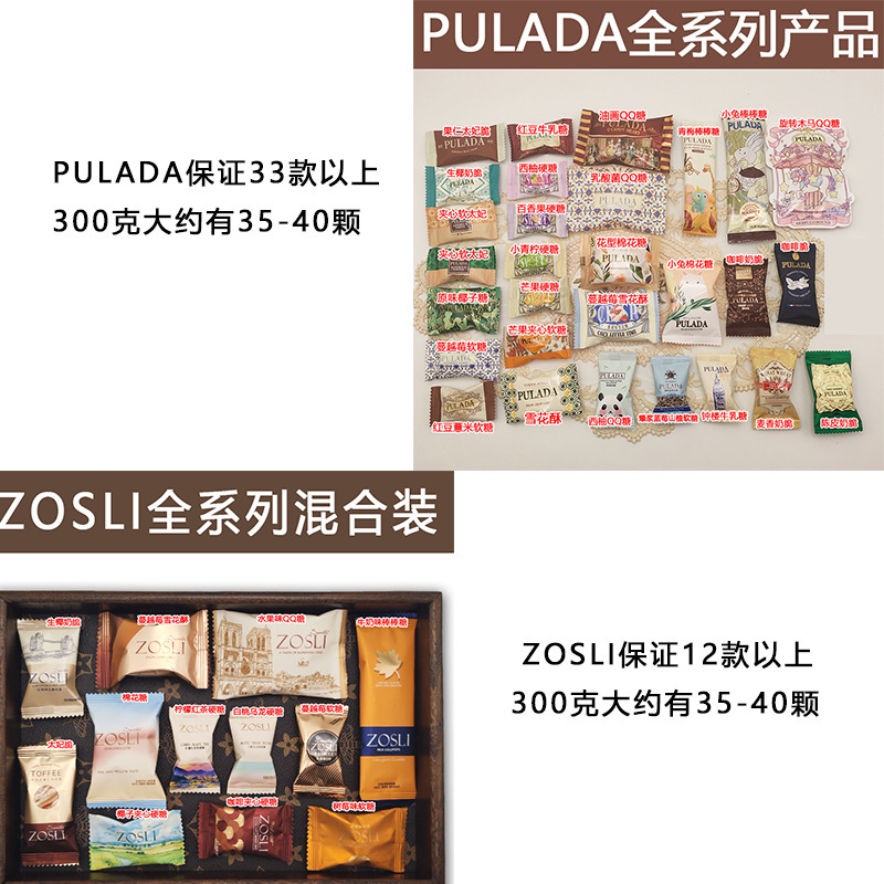 UK ZOSLI ZOSLI PULADA Park Lada High-end Wedding Candy High-value Candy Mixed in Bulk