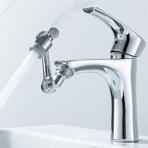 Mechanical arm faucet anti-splash head multi-functional universal faucet extender bathroom washbasin wash artifact