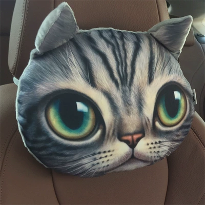 car cartoon cute pair of – Headrest - dumb-head-pillow-single-252510cm
