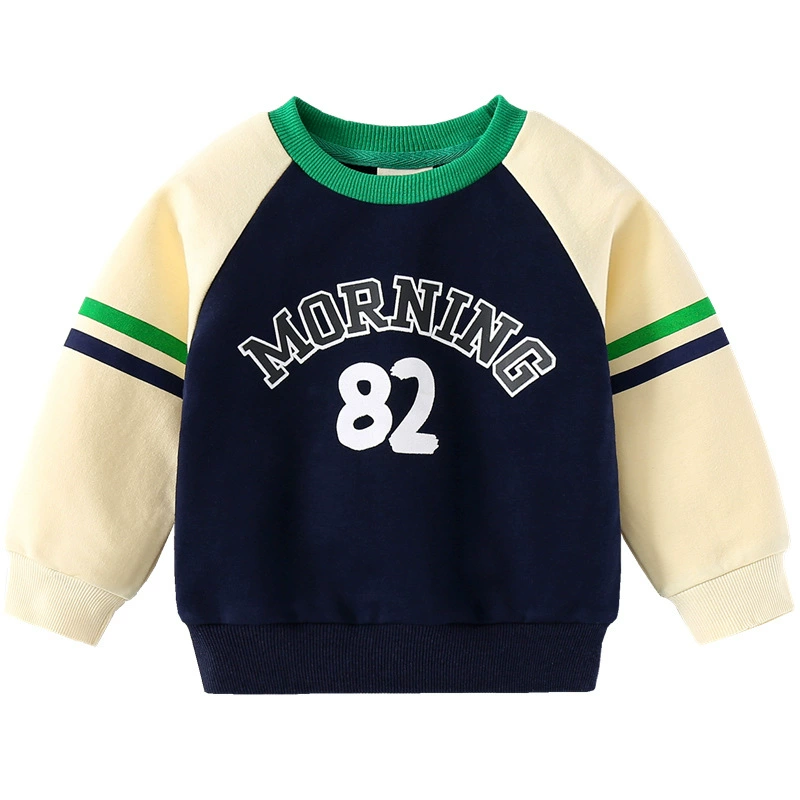 Children's spring sweatshirt for boys for leisure, Korean style, children's clothing