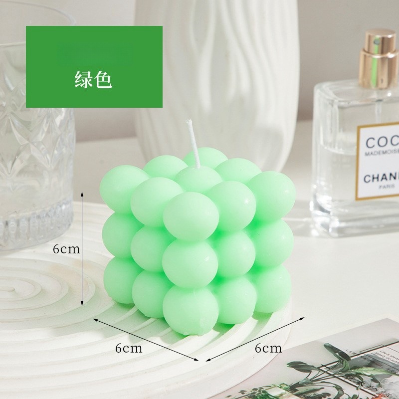 Cubo de Rubik Velas de aromaterapia al por mayor Decoración simple para el hogar