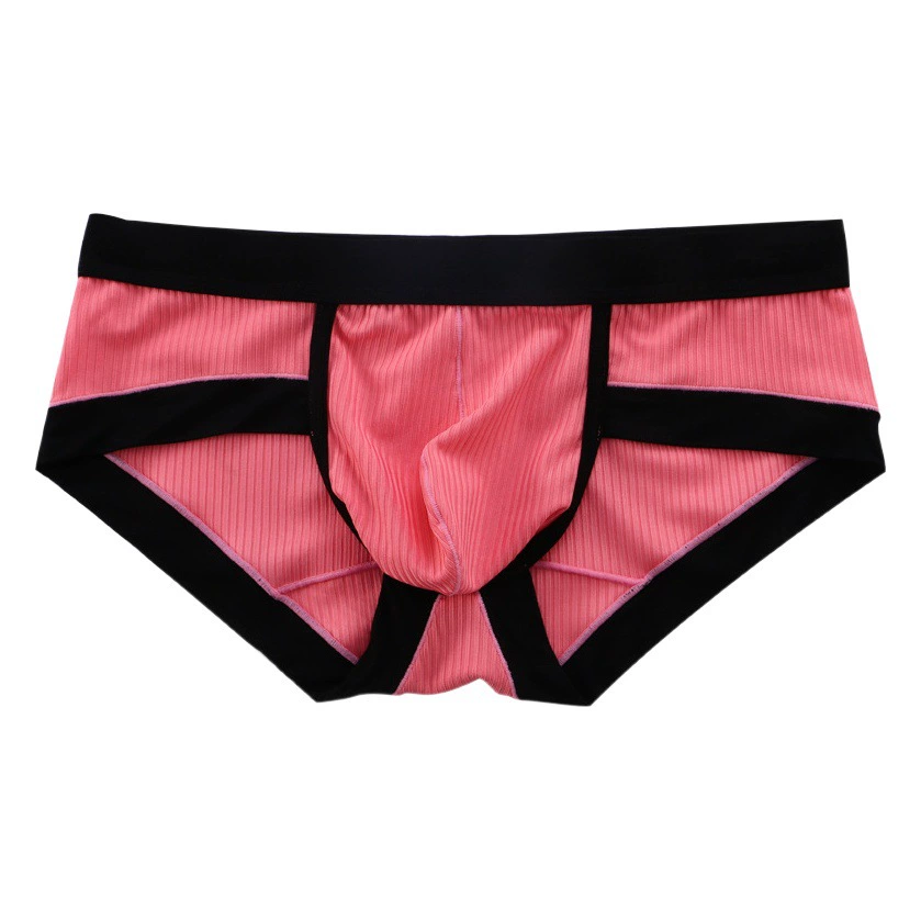 Новое Мужское нижнее белье, спортивные трусы, Молодежные сексуальные модные мужские Сексуальные корейские мужские трусы больших размеров со средней талией