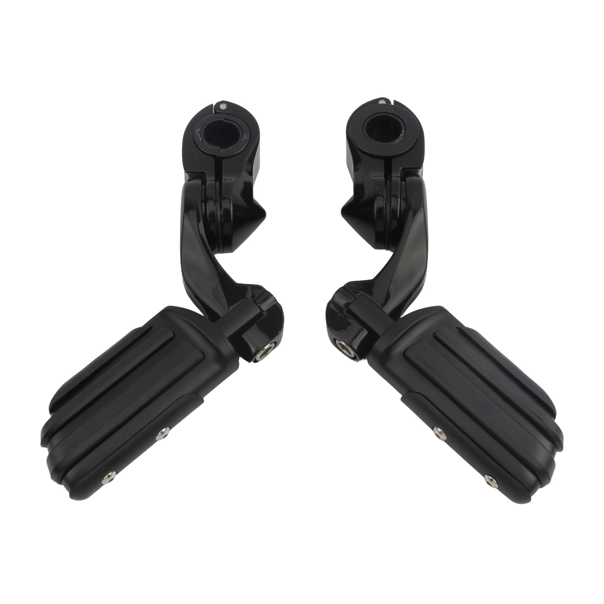 Motorcycle Foot Pedal Bracket Set Short Version for Harley Road King Street Glide Aluminum Alloy Leisure Footrest Modification Parts